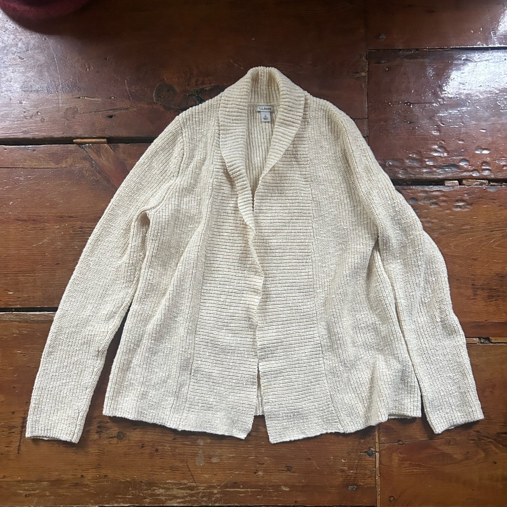 Ll Bean Cardigan S